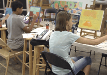 Güzel Sanatlar Lisesi  Resim bölümlerine hazırlık